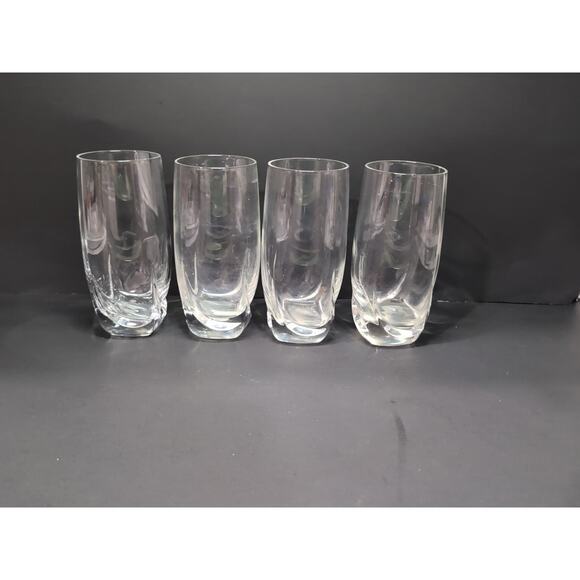 Luigi Bormioli Cocktail Glasses,‎ Light & Music, Crystal Highball Glass Set of 4 - Picture 1 of 9